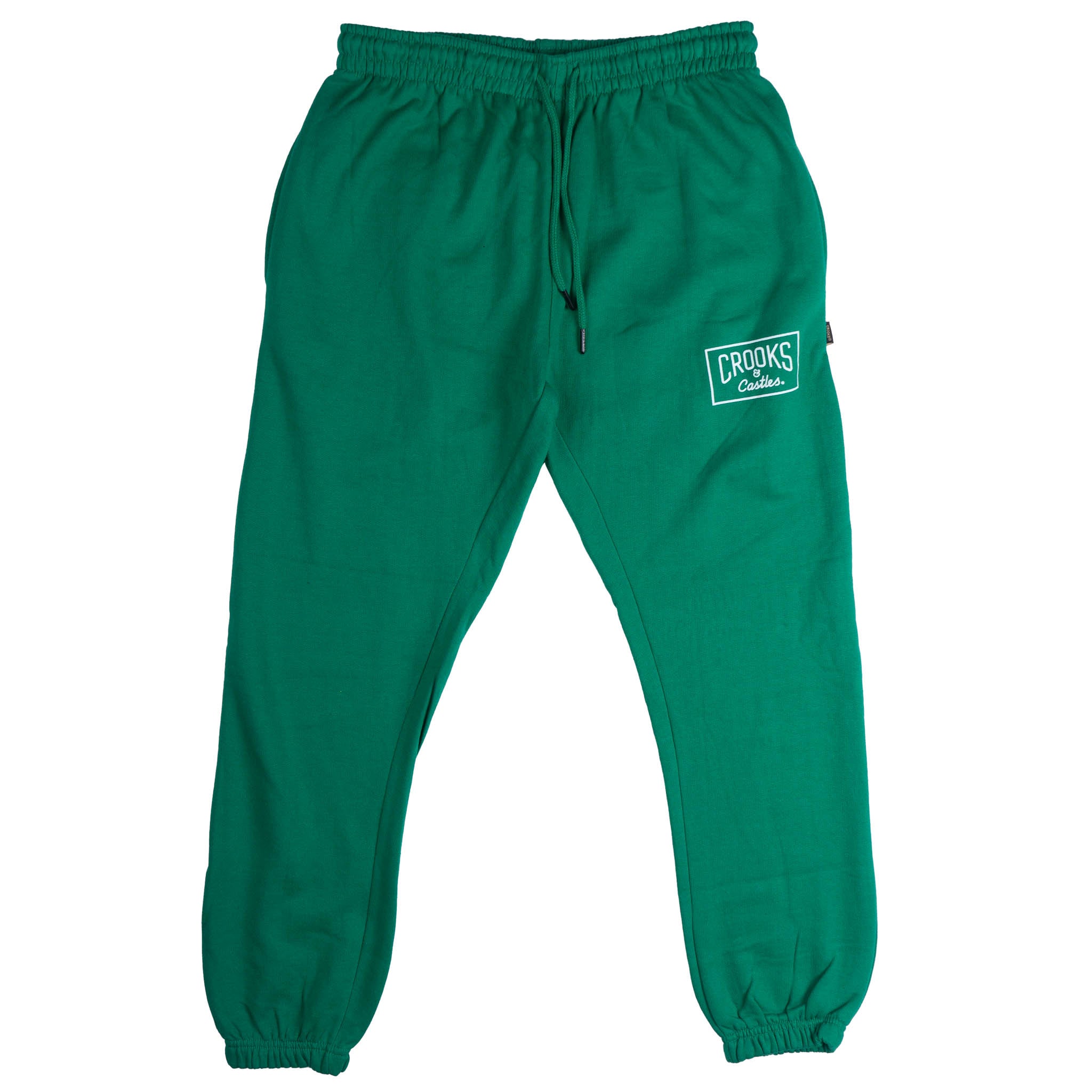 CROOKS & CASTLES JOGGERS KELLY GREEN - L1830600